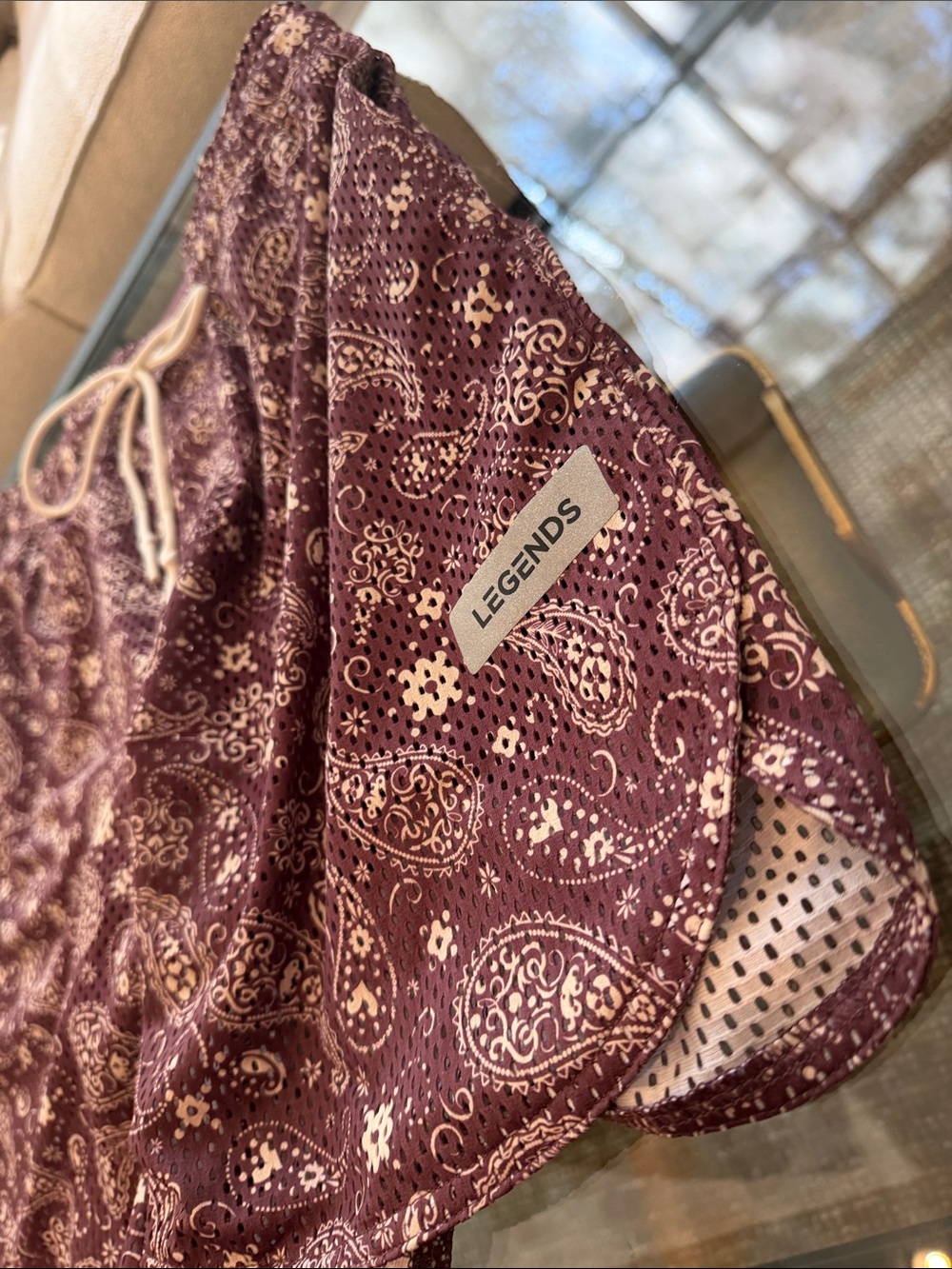 Men’s Legends Paisley Shortd